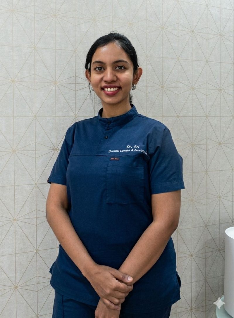 Dr. Srividya Rajagopal, Associate Dentist at Ting Dental Clinic